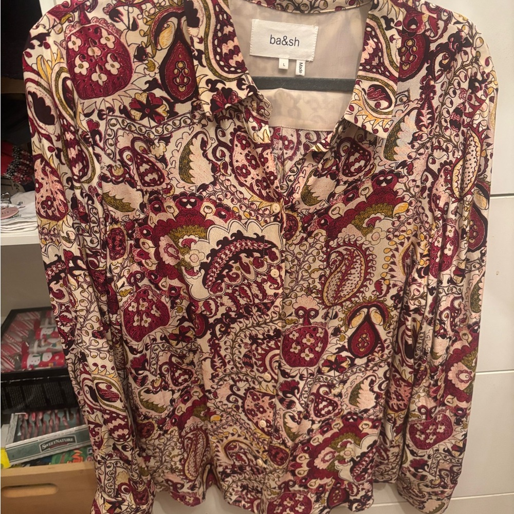 BA&SH blouse bought at Bloomingdale's size 12